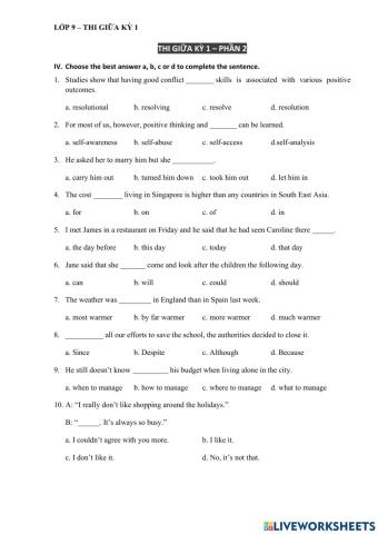 L9 - giữa kì 1 - đề 1 - phần 2