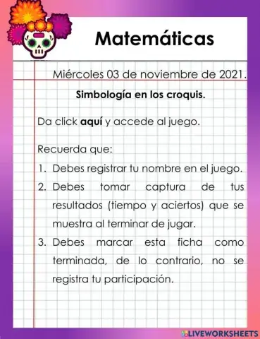 Simbología en los croquis