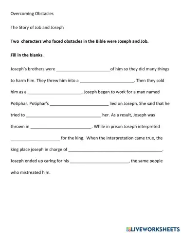 Overcoming Obstacles