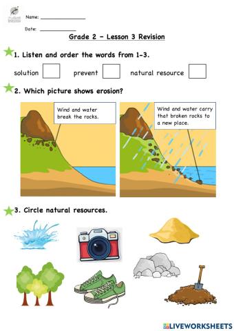 Preventing erosion