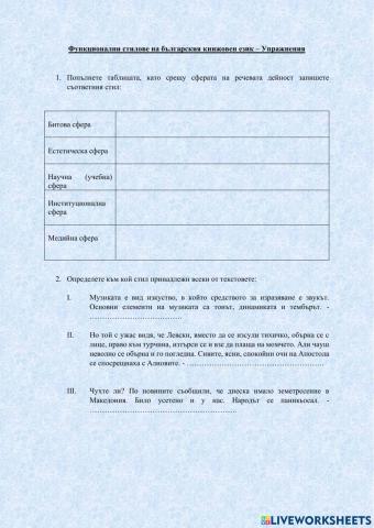 Функционални стилове