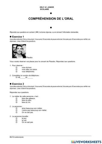 Compréhension orale