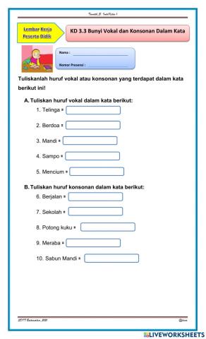 Ulangan Bahasa Indonesia