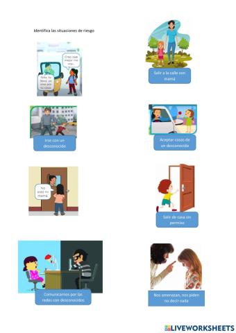 Situaciones de riesgo