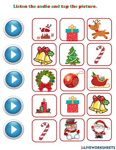 Christmas Vocabulary