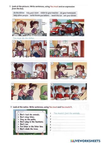 Family and friend 3 unit 10