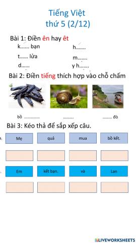 Tiếng Việt thứ 5(2-12)