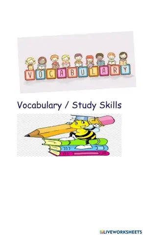 Vocabulary - Study - Skills