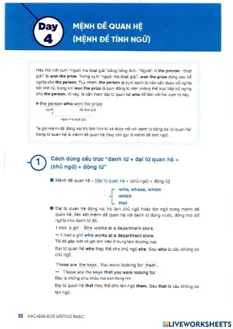 W1 D4 Relative Clause