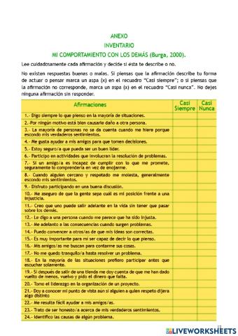 Habilidades sociales