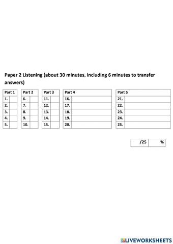 Listening-answer-sheet-KET