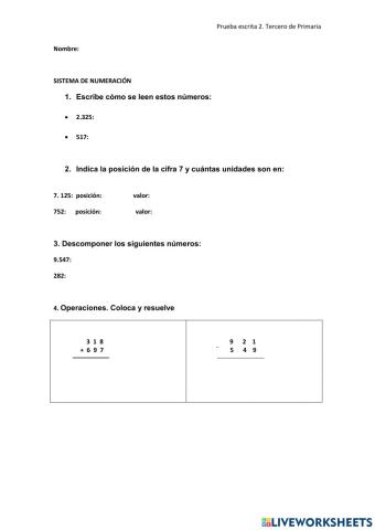 Repaso matemáticas