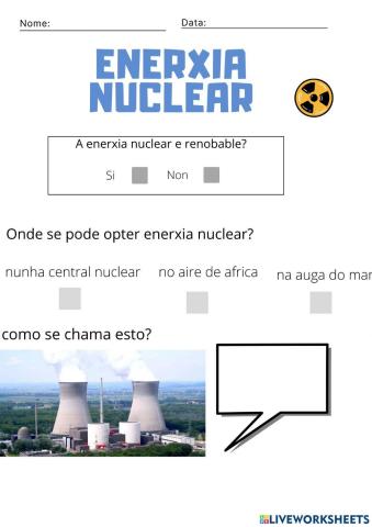 Enerxía nuclear