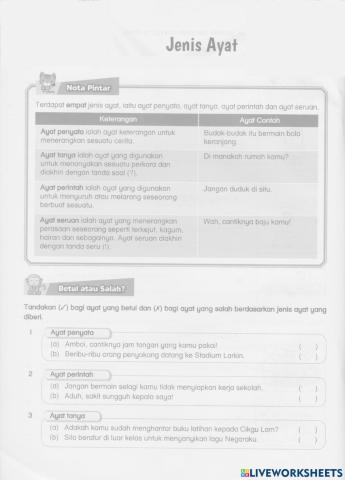 Jenis Ayat