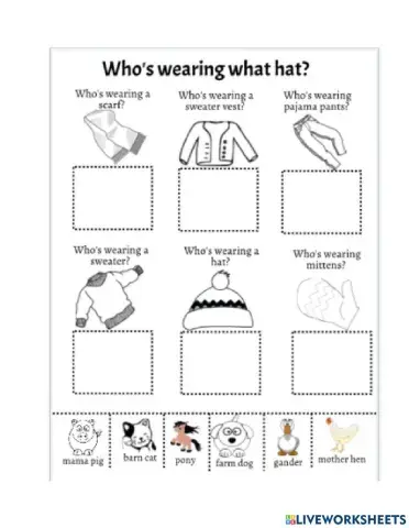 The Hat - Who is Wearing What?