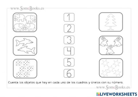 Números 1 al 10 infantil