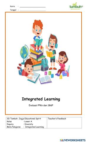 Integrated Learning-Evaluasi PPKn dan SBdP-isian singkat