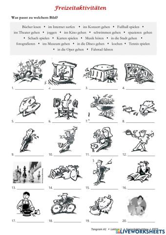 Freizeitaktivitäten