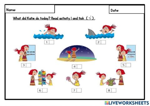 Module 9: On Holiday (Katie's Diary)