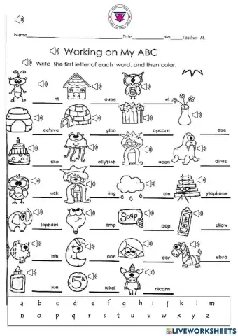 Working on My ABC Thursday Task