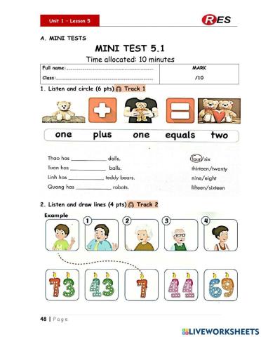 Res kids 3 mini test 5.1