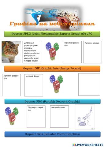 Графіка на вебсторінках