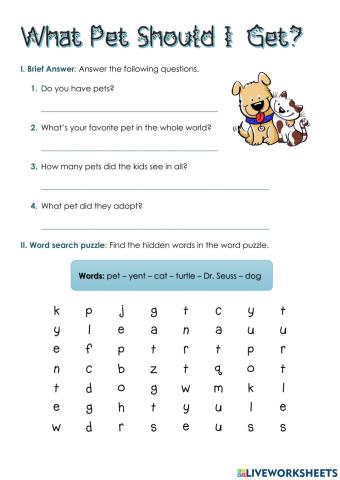 What Pet Should I Get?