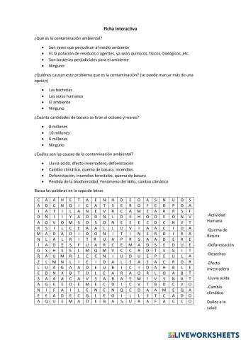 Contaminación ambiental