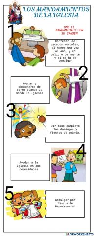 Mandamientos de la iglesia católica