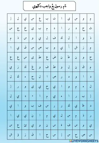 Tauhid Nama 25 Rasul