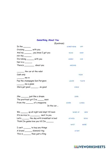 There's something about you