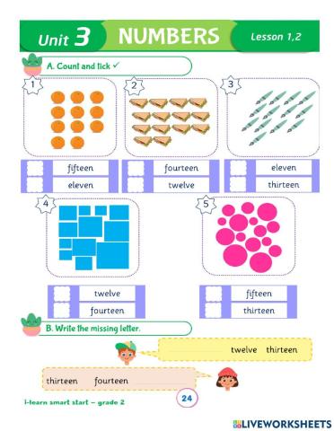 Number unit 3