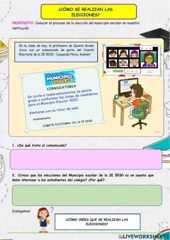 Como se realizanlas elecciones