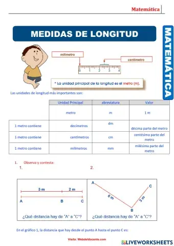 Sistema Medidas Longitud