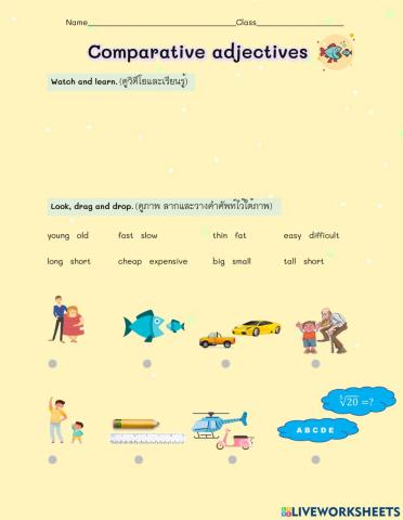 Comparative Adjectives P.6