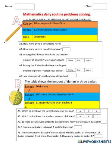 Solving Problem In Daily Routine:Addition