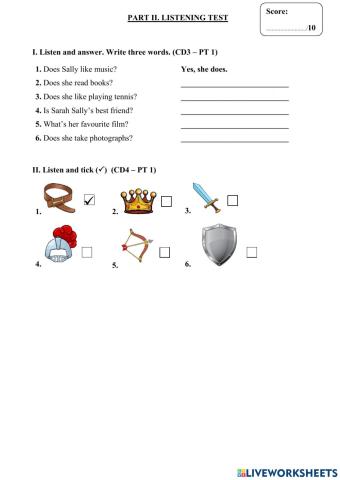 Sm4 listening practice