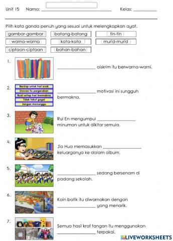 Bahasa Melayu - Kata Ganda