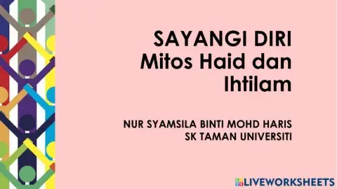 PK-T4: Mitos Haid dan Ihtilam