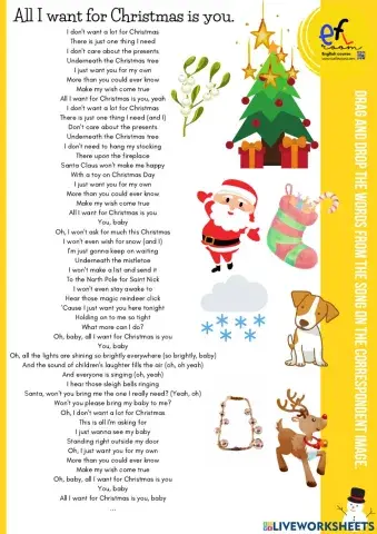 All I want for Christmas is you