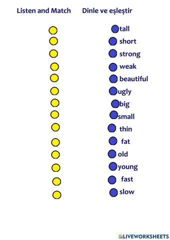adjectives for people