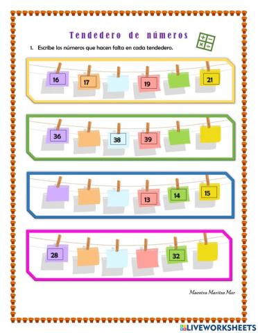 Sucesiones uno en uno