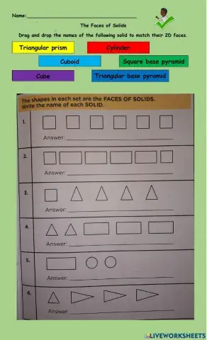 3D Shapes and 2D Faces