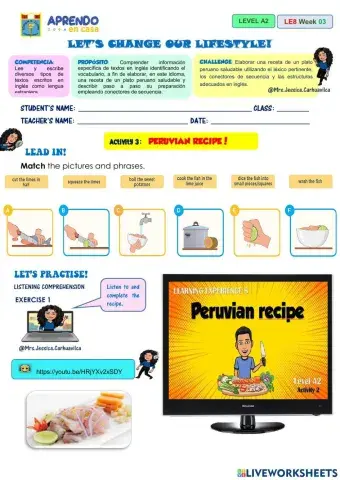 Peruvian recipe!