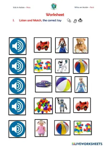 Toys vocabulary