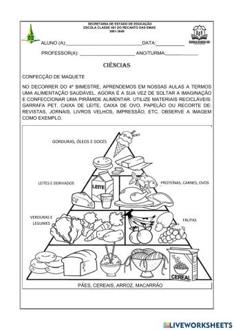 Atividade interdisciplinar