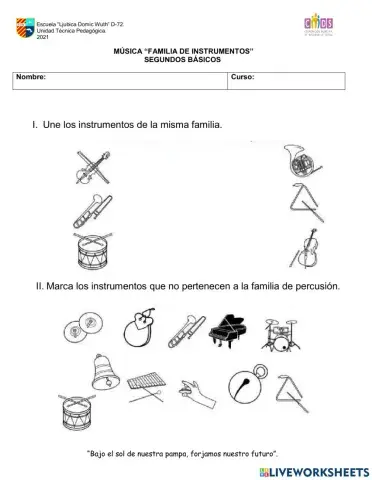 Familia de instrumentos