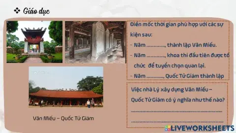 Giáo dục thời Lý