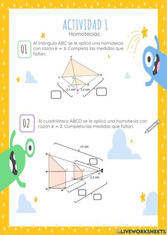 Actividad 1 - Homotecia