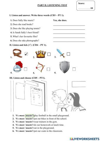 Sm4 listening practice